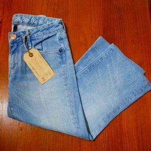 NWT Earnest Sewn ALI  Women's Jeans Size 24 Made in U.S.A